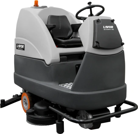 Comfort L 122 – veľký sedadlový podlahový umývací stroj Lavor, záber 1 220 mm